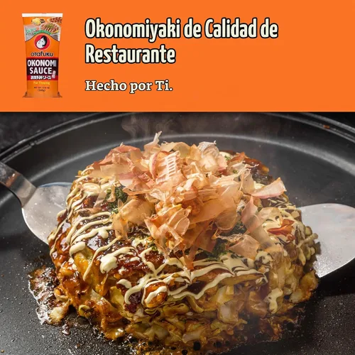 Vista 7 de Salsa Okonomi Otafuku, cobertura vegana japonesa para panqueques Okonomiyaki (17.6 onzas)