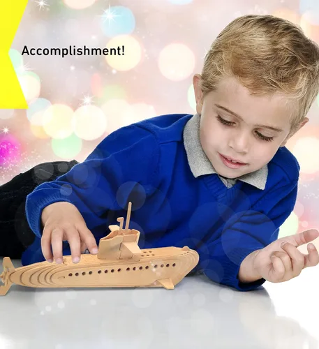 Vista 6 de Rompecabezas 3D - Submarine