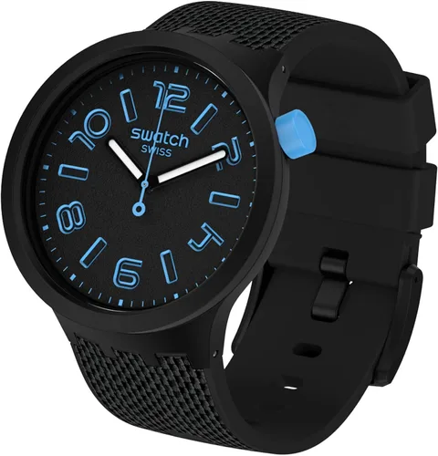 Vista 4 de Swatch Concreto profundo Negro - Casual