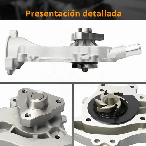 Vista 7 de Bomba de Agua Profesional con Junta Compatible para Chevy Cruze Trax Sonic Buick Encore 2011-2020