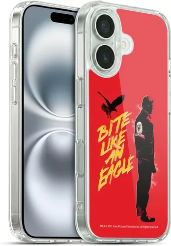 Vista 159 de Head Case Designs Funda de gel suave con licencia oficial de Cobra Kai Eagle Fang Logo Key Art compatible con Apple iPhone 7 Plus/iPhone 8 Plus