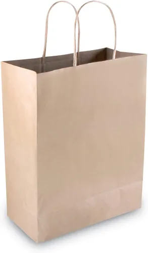 Vista 3 de COSCO CoscoProducts 091566 - Bolsa de 12 x 6.5 x 17 pulgadas, marrón Kraft, 50