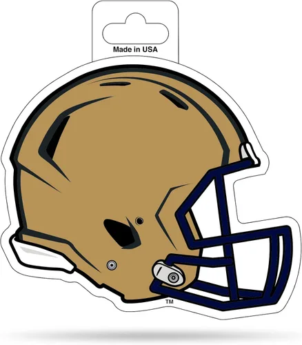 Vista 87 de Rico Industries NCAA - Calcomanía para casco de corte en forma de 4.75 x 5 pulgadas