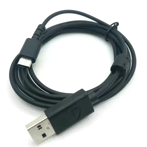 Vista 2 de Cable de carga de datos USB a USB-C para Logitech G502 X Lightspeed G502 X Plus mouse inalámbrico para juegos auriculares G733 G PRO X2