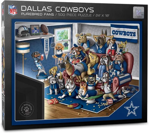 Vista 16 de YouTheFan NFL Purebred Fans - Rompecabezas de 500 piezas, un verdadero clavador
