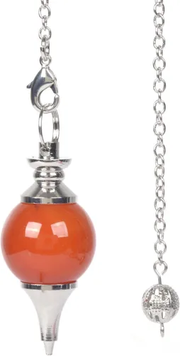 Vista 8 de Péndulo de punto de reiki de chakra curativo de cristal de 1.575 in