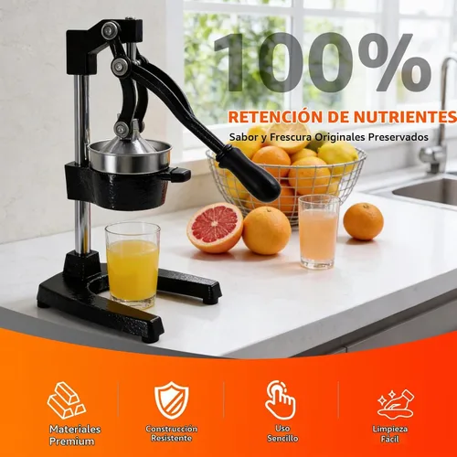 Vista 3 de Exprimidor manual de frutas para el hogar