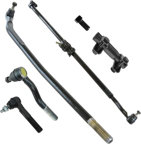 Vista 174 de TRQ Kit de dirección delantera con barra de acoplamiento de fuelle de piñón y cremallera compatible con Toyota Echo 2000-2005