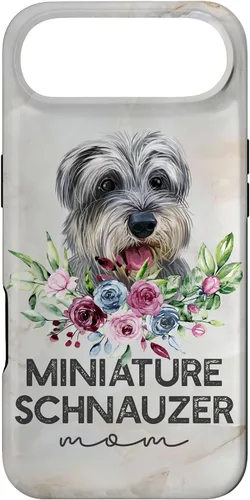 Vista 27 de Miniature Schnauzer Gifts Dog Mom Mini Schnauzer Case for iPhone 17