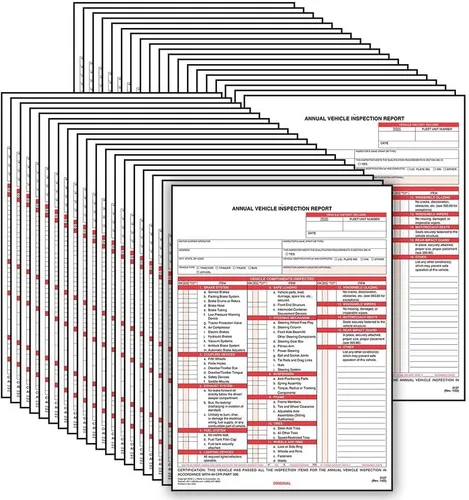 Vista 9 de Formularios de informe anual de inspección de vehículos de J. J. J. Keller