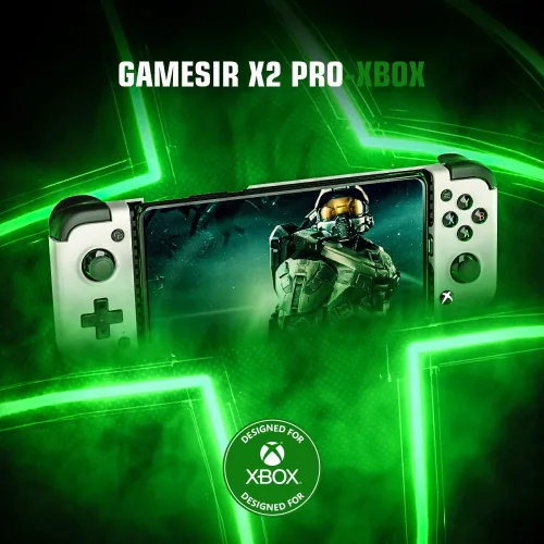 Vista 2 de GameSir X2 Pro-Xbox Mobile Game Controller para Android Tipo-C 3937-7047in controlador de teléfono para xCloud Stadia Luna - 1 mes Xbox Game Pass