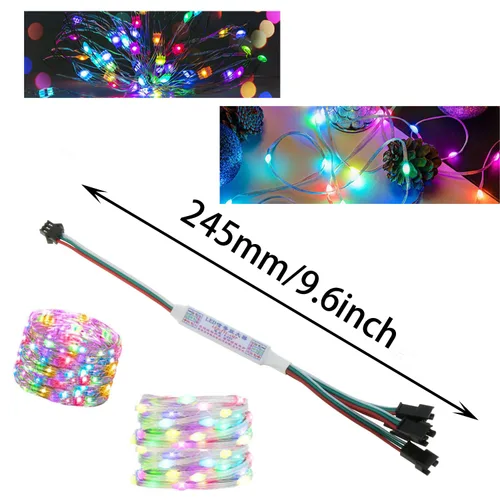 Vista 4 de WS2814 etc 3 pin RGB IC TTL Amplificador DGZZI WS2812B WS2811 16703 SK6812 1 a 4 Soporte 3 pin RGB IC TTL Amplificador para tira LED, cadena de LED