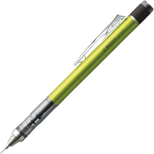 Vista 4 de Tombow - Portaminas, monografía, 0.5 mm, azul neón (DPA-134B)