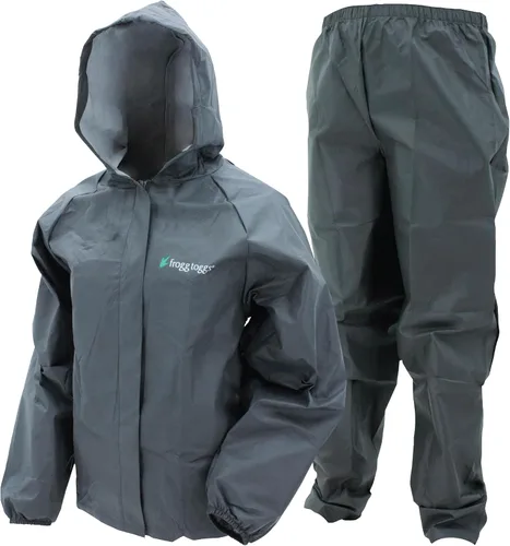 Vista 10 de FROGG TOGGS Traje de lluvia transpirable impermeable Ultra-Lite2 de 2 capas para jóvenes