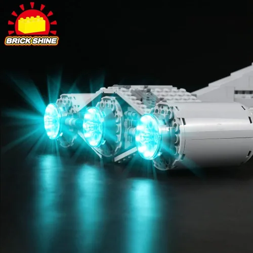Vista 7 de Kit de luces GC para Mandalorian Imperial Light Cruiser 75315 (juego de modelos no incluidos) (clásico)