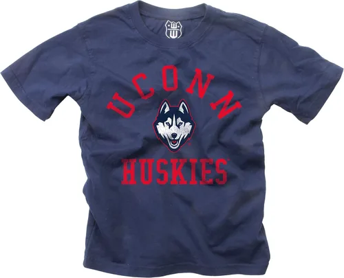 Vista 123 de Wes and Willy Camiseta de algodón orgánico de manga corta para niños de la NCAA