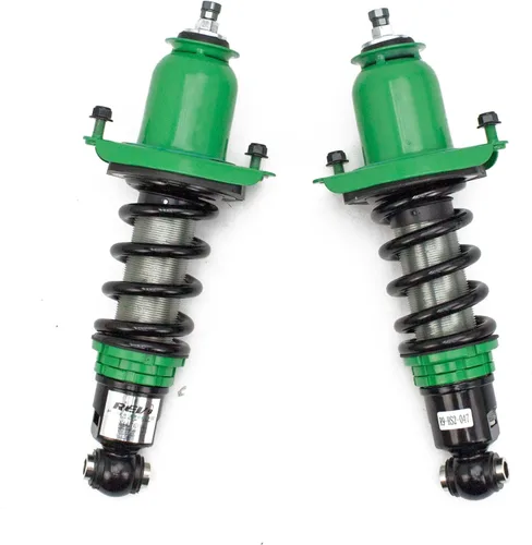 Vista 4 de Rev9 R9-HS2-047 Hyper-Street II Kit de descenso de suspensión de coilover, amortiguador monotubo con ajuste de rebote de 32 clics, longitud completa