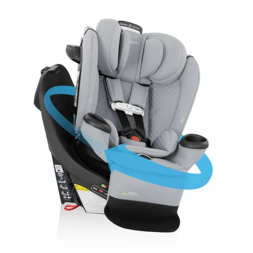 Vista 13 de Evenflo Asiento giratorio todo en uno Revolve360 Extender Travertine