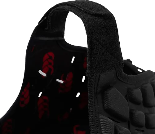 Vista 4 de Canterbury Protector de cabeza unisex Raze Rugby Gorra Scrum, cobertura completa Correa de barbilla de borde suave Orificios diseñados