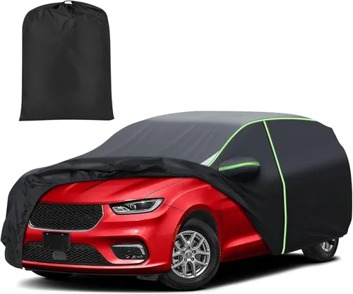 Vista 42 de Mixsuper Liner Funda para coche para BMW X3 2003-2026, 7 capas, funda impermeable para coche, accesorios para X3 con puerta con cremallera, tiras
