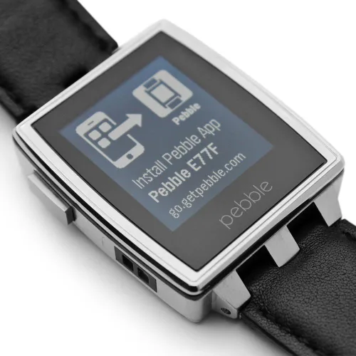 Vista 6 de ArmorSuit Pebble Steel - Protector de pantalla para reloj inteligente (2 unidades), cobertura completa, protector de pantalla MilitaryShield