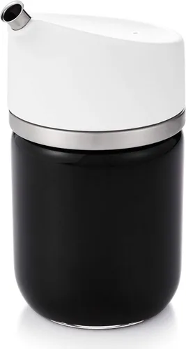 Vista 8 de OXO Good Grips - Dispensador de salsa de soja de vidrio de precisión de 5 onzas, transparente