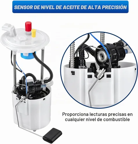 Vista 5 de Conjunto de bomba de combustible eléctrica compatible con Ford