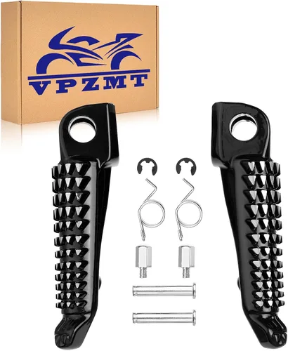 Vista 9 de estribos de pie traseros para Kawasaki ZX-6R ZX-9R ZX10R ZX12R ZX636 EX650 650R KLE650 Versys ER6N Z750/Z750S Z1000 Z1000SX ZZR1200 GTR1400 ZZR1400