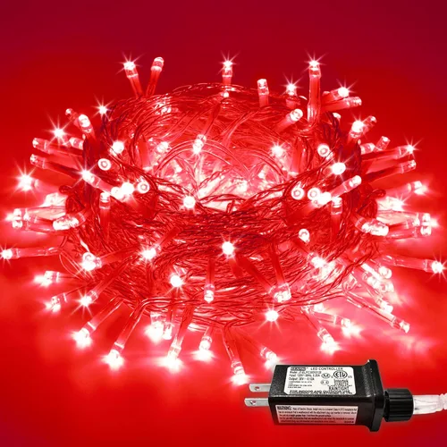 Vista 20 de JMEXSUSS 200 luces LED de Pascua al aire libre e interior para decoraciones, 66 pies conectables pastel luces de Pascua cadena de alambre