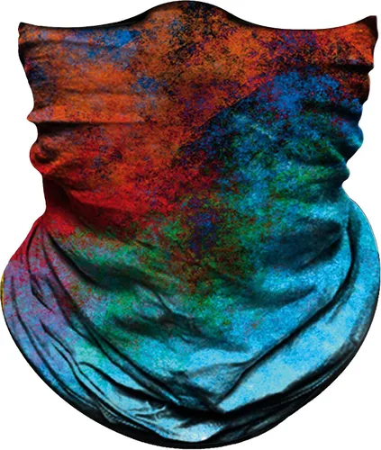 Vista 12 de Obacle Bandana sin costuras, máscara facial rave, para mujeres y hombres, para protección contra el polvo, el viento y el sol
