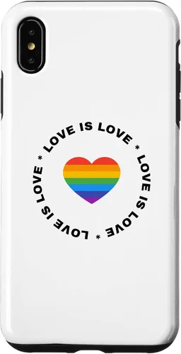 Vista 7 de iPhone 15 LGBTQ Community Lesbian Gay Bi Trans Love Is Love Culture Case