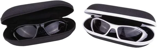 Vista 6 de 2 pares de lentes de sol deportivos Woodworm UV400 de alta calidad con fundas rígidas, para golf, pesca, ciclismo, béisbol y más
