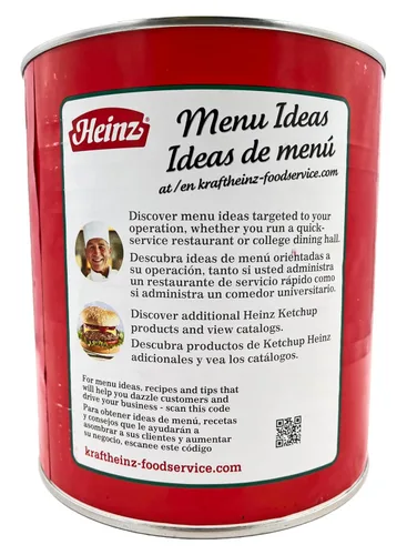 Vista 4 de Heinz Salsa de tomate - 1 lata - 7.1 lb