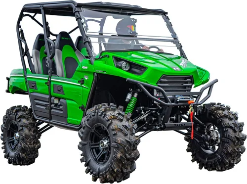 Vista 9 de SuperATV Kit de elevación de suspensión de 6 pulgadas compatible con Kawasaki Teryx 4: 2012-2015/Teryx 800: 2014-2015 Viene con ejes Rhino, brazos