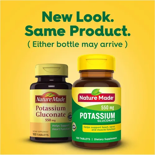Vista 4 de Gluconato de potasio Nature Made, 550 mg