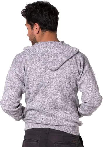 Vista 2 de Gamboa Alpaca Sweater for Men Wool Hoodies for Men Alpaca Hoodie Mens Wool Sweater Hooded Cardigan Alpaca Sweater