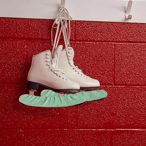 Vista 9 de Qchengsan Fundas para patines de hielo, protectores de patinaje sobre hielo, protectores de patinaje para patines de hockey, patines artísticos