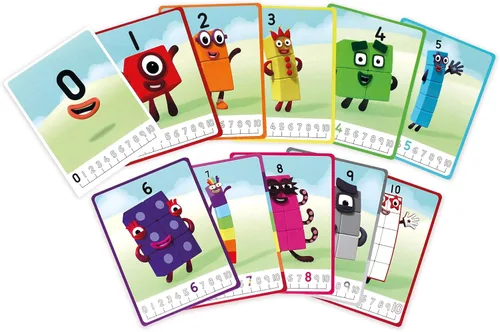 Vista 6 de hand2mind MathLink Cubes Numberblocks Juego de Actividades 1-10, 30 Actividades de Aprendizaje Preescolar, Bloques de Conteo, Cubos de Enlace