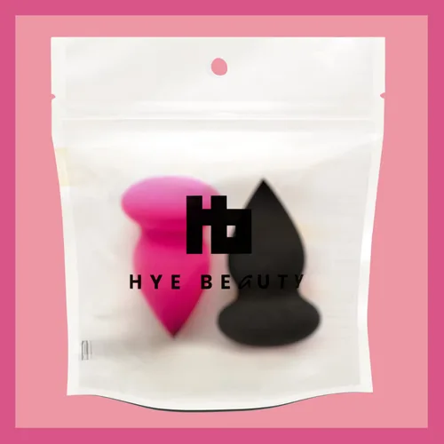 Vista 6 de Esponja de maquillaje, juego de 2 licuadoras de belleza, impecable para aplicación de crema, base líquida y polvo