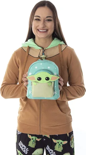 Vista 6 de Star Wars The Mandalorian Baby Yoda The Child Micro Mini Backpack Shoulder Bag