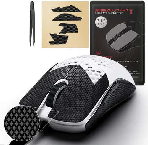 Vista 21 de HOTLINEGAMES Cinta de agarre antideslizante para mouse 2.0 Plus compatible con Logitech G Pro X2 Superstrike Lightspeed, G Pro X Superlight 2