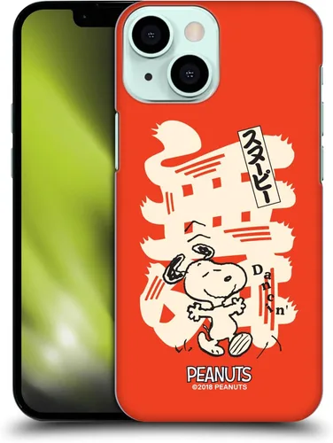 Vista 14 de Head Case Designs Funda rígida con licencia oficial de Peanuts Charlie Brown Oriental Snoopy compatible con Apple iPhone 7/8/SE 2020 y 2022