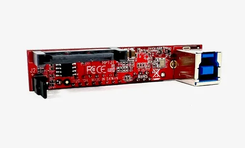 Vista 4 de IUSB3SA6G SATA III/SATA II Drive a USB 3.0 Tipo-B (F) Adaptador Mini Vertical