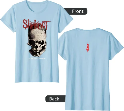 Vista 59 de Slipknot Tribal Calavera playera, niños 12, Rojo