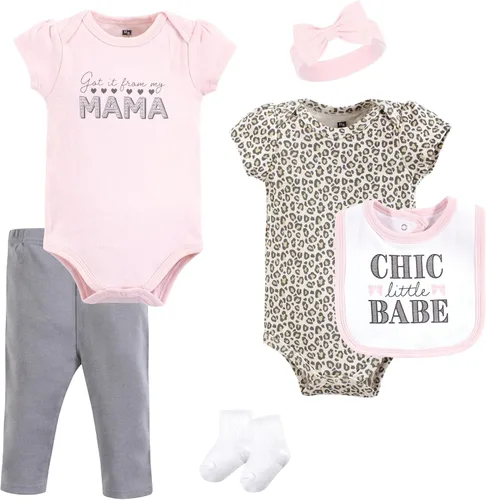 Vista 73 de Hudson Baby Juego de canastilla de algodón unisex para bebé Arcos de ballet Bunny