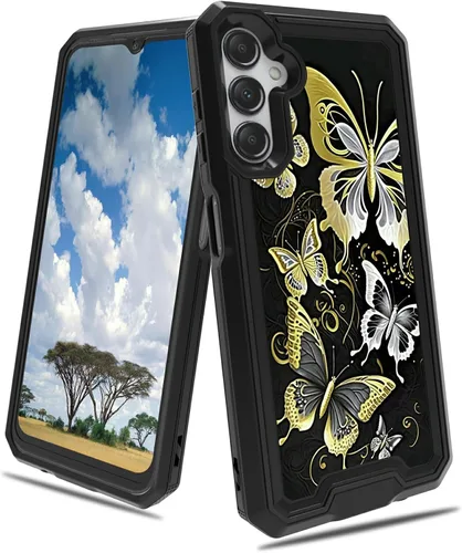 Vista 52 de Funda para Samsung S23 FE Funda Galaxy S23 FE 2 en 1 PC duro de doble capa TPU suave a prueba de golpes Funda protectora para Samsung Galaxy S23 FE