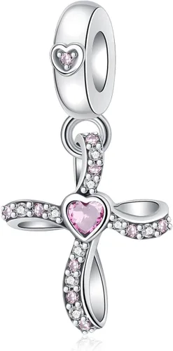 Vista 285 de Dije de girasol con diseño de estrella y luna y elefante para pulsera, collar de plata de ley 925, dijes de corazón de amor para mujer, regalo