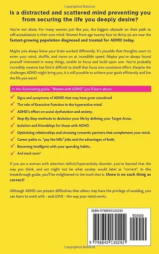 Vista 2 de Women with ADHD The Complete Guide to Stay Organized, Overcome Distractions, and Improve Relationships. Manage Your Emotions, Finances, and Succeed