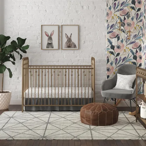 Vista 2 de Little Seeds Monarch Hill Ivy - Cambiador de metal, color dorado