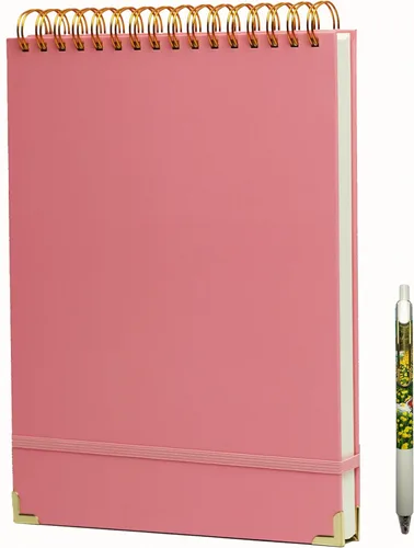 Vista 8 de Cuaderno de espiral superior 8.5x11 Cuaderno taquigráfico de 240 páginas Cuaderno de espiral con encuadernación superior Rayado para universidad